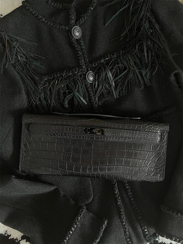 Poised handbag styled for everyday wear