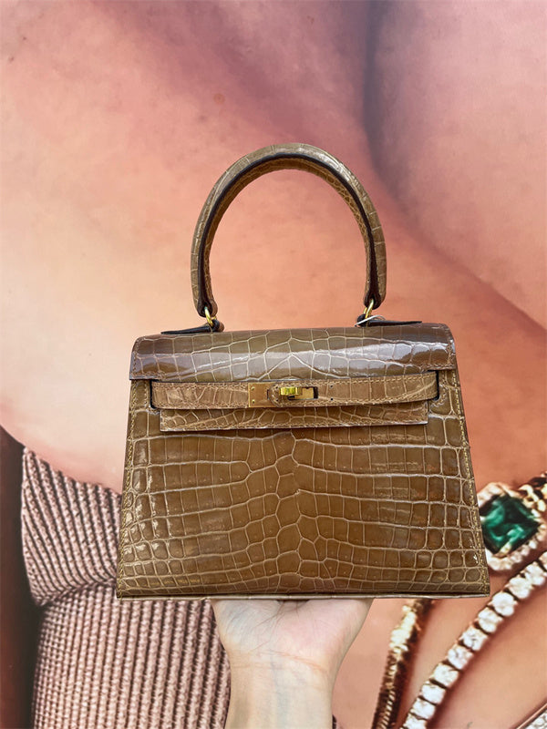 Classic bag shown from front angle
