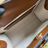 Close-up detail of elevated refined women's handbag – women's luxury handbag