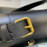 Chic Premium PU Leather Handbag - Versatile Everyday Design | Women's Premium Handbag #518 - texture close-up (image 9) of designer-inspired handbag