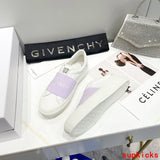 Givenchy White Combat Boots - Angled View