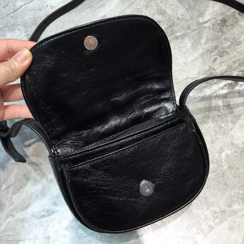 Sleek Premium PU Leather Handbag - Refined Silhouette | Women's Everyday Carry Handbag #713 - styled full view (image 7) of designer-inspired handbag