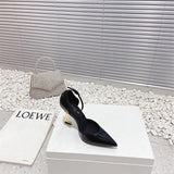 Saint Laurent designer shoes full view
