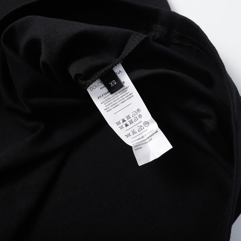 Front view of Polo cotton polo shirt with signature branding