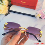 Side view of Cartier unisex sunglasses