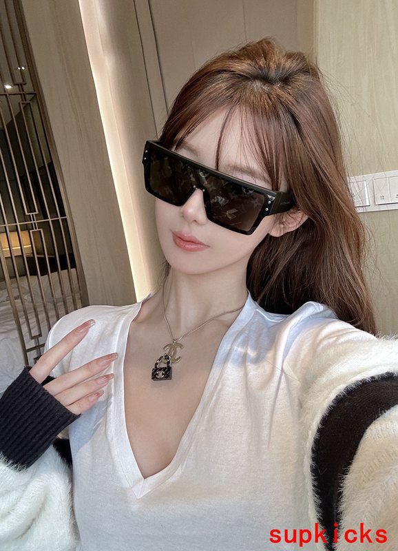 Front view of Louis Vuitton unisex sunglasses