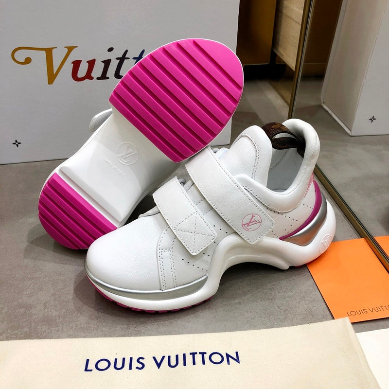 Louis Vuitton shoes Style 297 - back heel detail