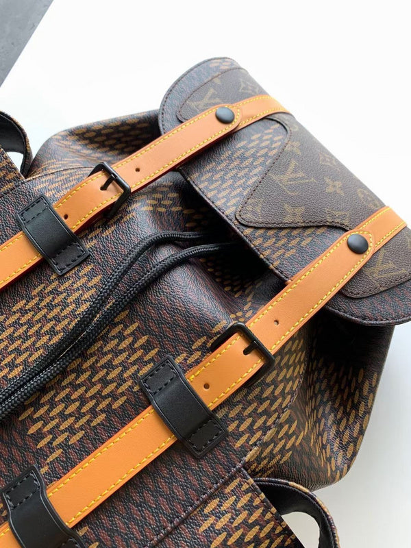 Front view of premium classic women's handbag – women's designer-style accessory
