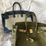  shoulder bag close-up of hardware and finish