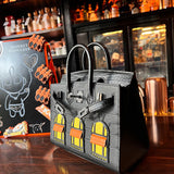 Interior view of understated premium bag