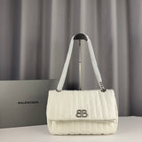 Zivas Charm Streamlined Design Statement Handbag (Designer-Inspired Craftsmanship) – Angled View