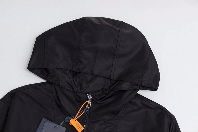Front view of Louis Vuitton luxury clothing with contemporary cut