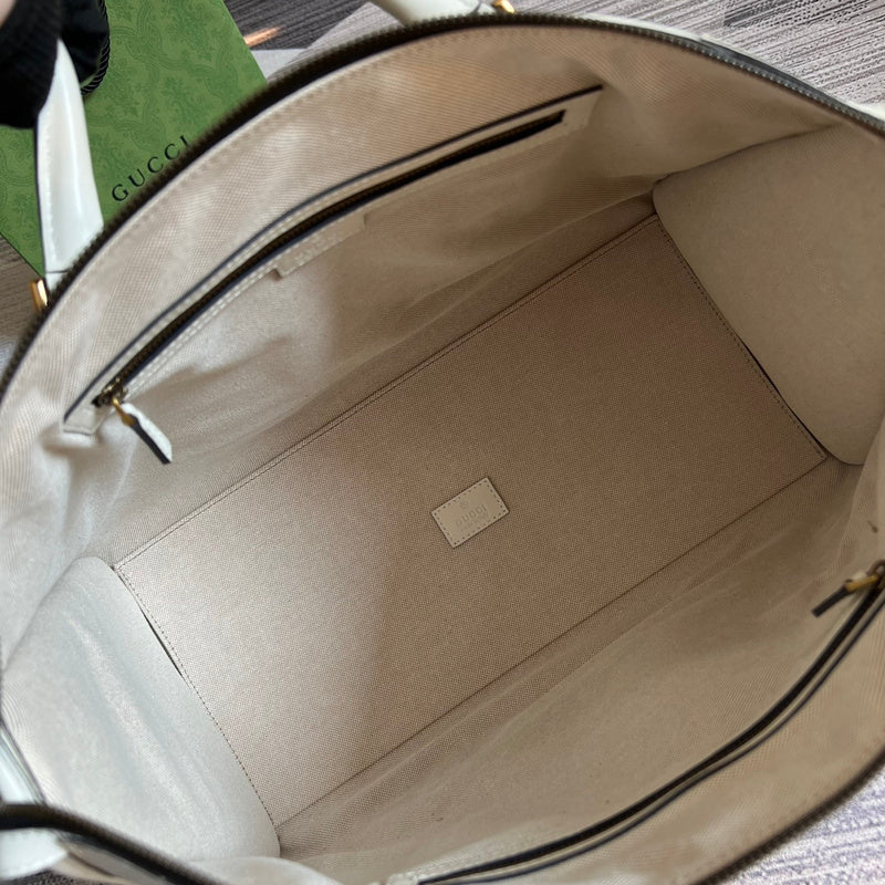 Close-up detail of classic bag design