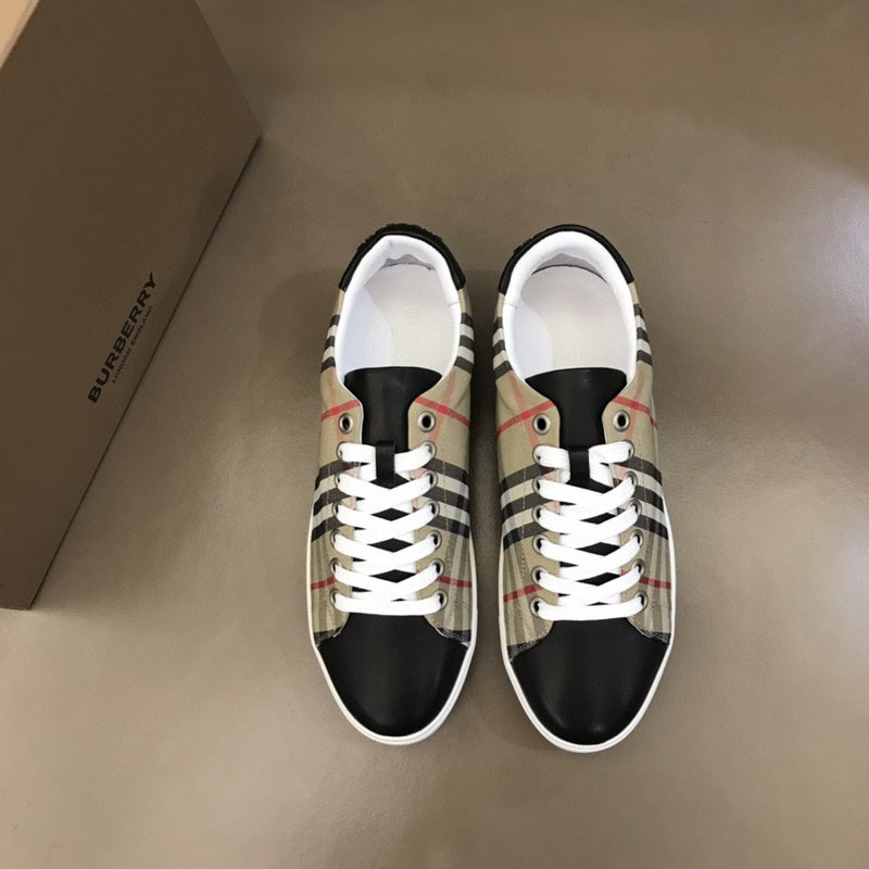 Burberry Red Platform Heels - Back View