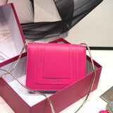 Sleek Vegan Leather Handbag - Chic Everyday Appeal | Women's Premium Handbag #1780 - back view (image 4) of designer-inspired handbag