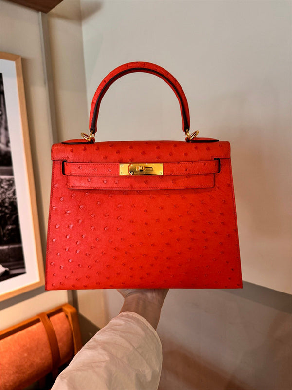 Close-up detail of tailored bag design
