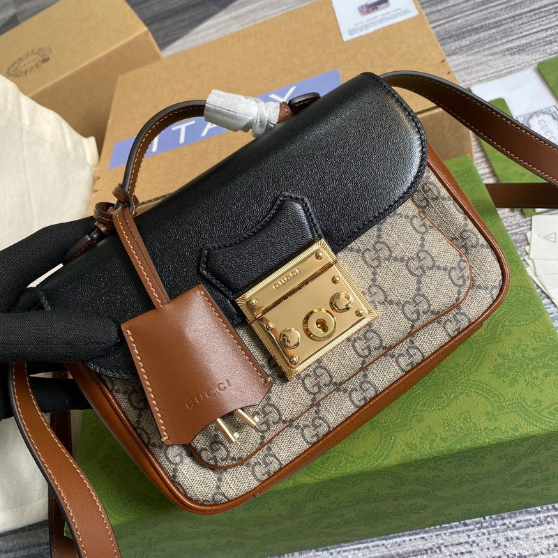 Top view of structured classic women's handbag – women's premium purse