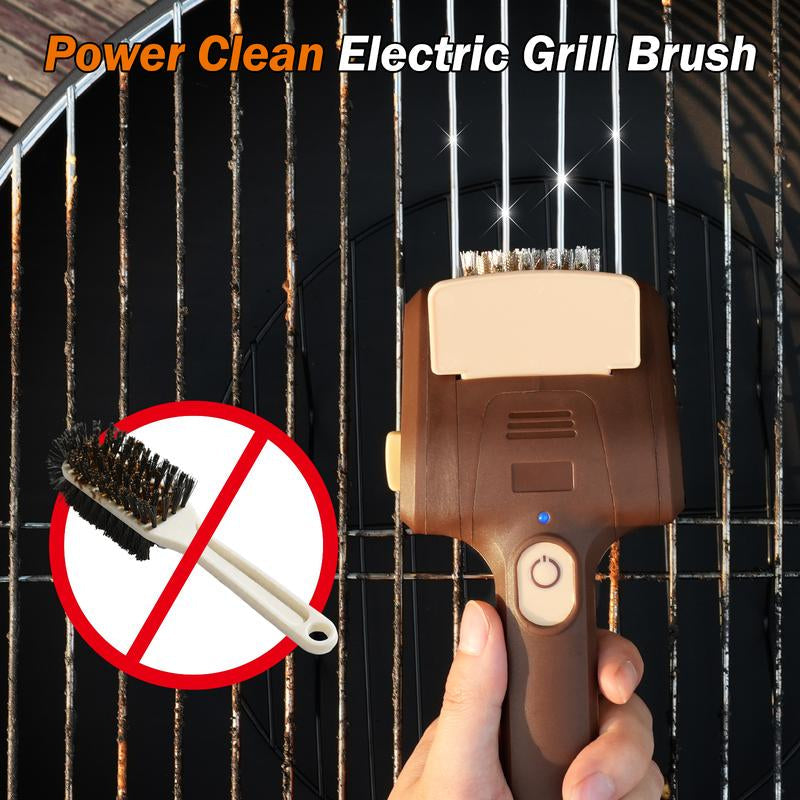 Electric Grill Brush- Cordless Rechargeable
