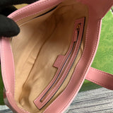 Close-up detail of statement modern women's handbag – women's premium purse