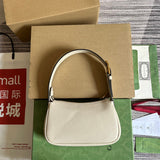 Front view of modern elevated women's handbag – women's luxury accessory