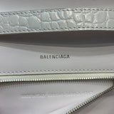 Structured Faux Leather Handbag - Smooth Faux-Leather Exterior | Women's Luxury Handbag #621 - alternate angle view (image 8) of designer-inspired handbag