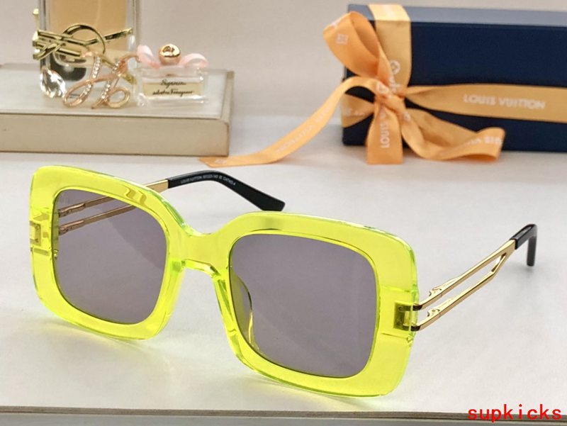Angled view of Louis Vuitton unisex sunglasses