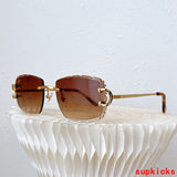 Full view of Cartier unisex sunglasses