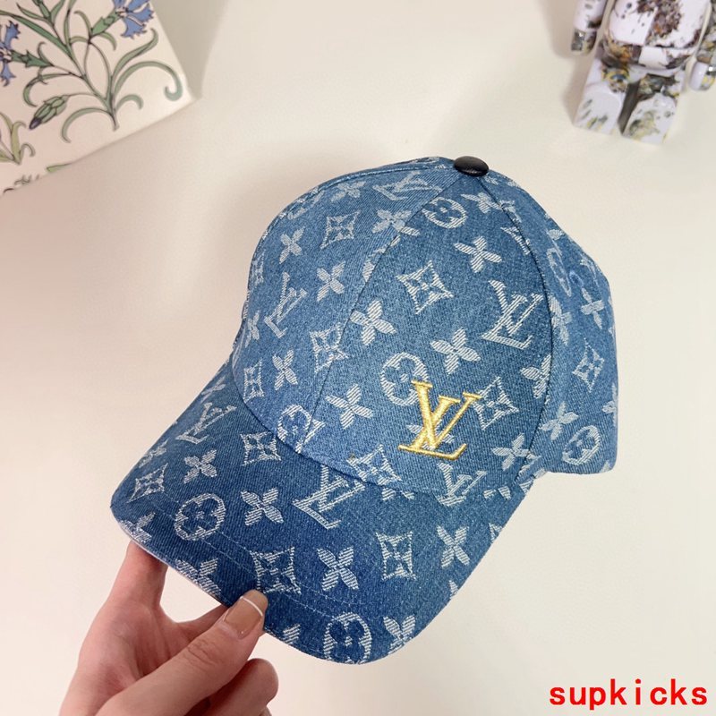 Front view of Louis Vuitton unisex cap