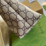 Close-up detail of classic signature women's handbag – women's luxury accessory