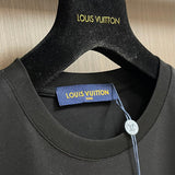 Front view of Louis Vuitton luxury clothing with tailored silhouette