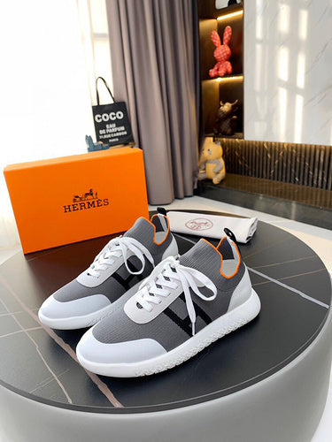 Hermes shoes Style 189 - logo and branding close-up