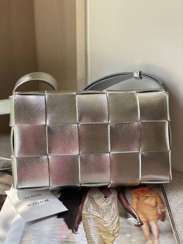 Sophisticated Premium PU Leather Handbag - Statement Silhouette | Women's Fashion Handbag #1623 - alternate angle view (image 8) of designer-inspired handbag