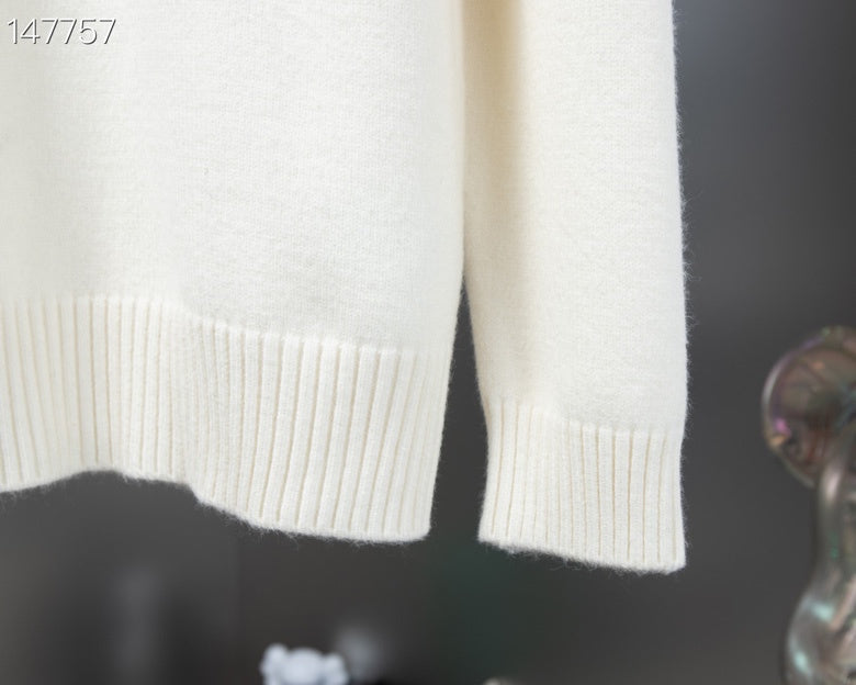 Close-up detail shot of Louis Vuitton luxury clothing with signature branding