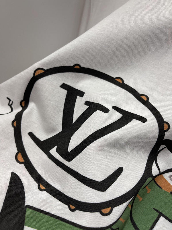 Back view of Louis Vuitton cotton t-shirt with relaxed-fit cut