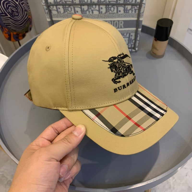 Full view of Burberry unisex cap