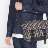 Side profile of structured sleek women's handbag – women's statement bag