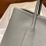 Sophisticated bag shown from front angle