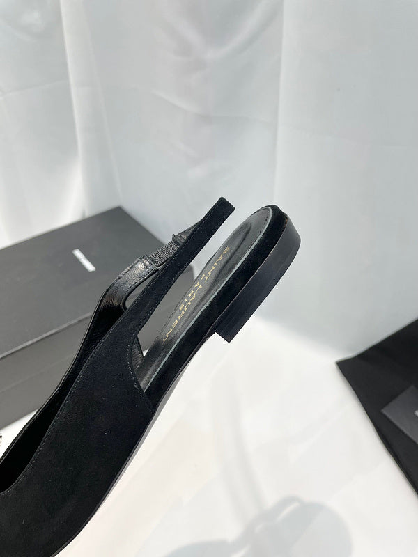 Saint Laurent designer shoes full view