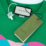 Full styled look of Gucci luxury clothing with relaxed-fit cut