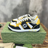 Gucci classic monochrome luxury sneakers view 11 retro runner design