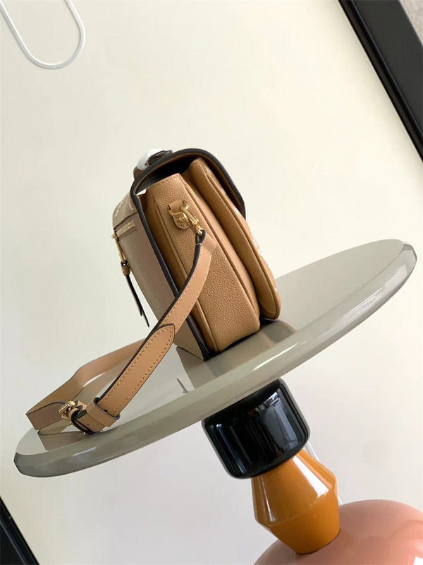  signature satchel detail view showing craftsmanship