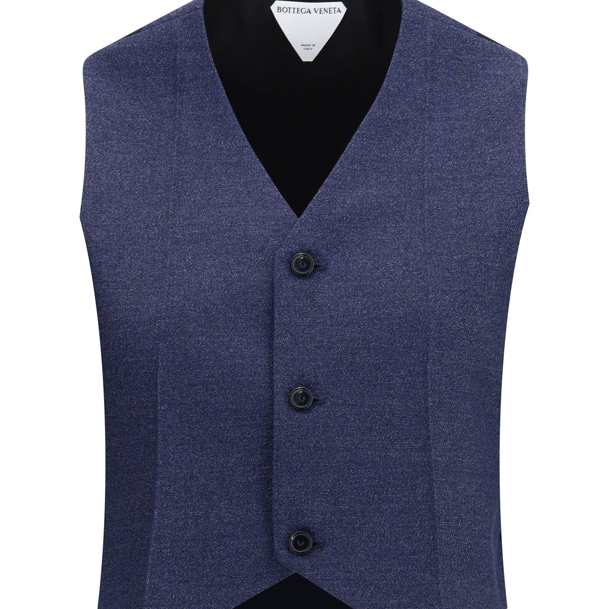Bottega Veneta Vests? Bottega Veneta Women Mélange Wool Vest Premium Designer Layering Vest