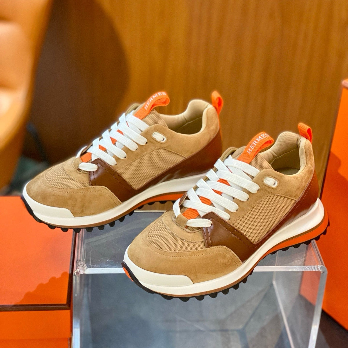 Shoes? Herm Leader Sneakers Premium Designer Casual Shoes
