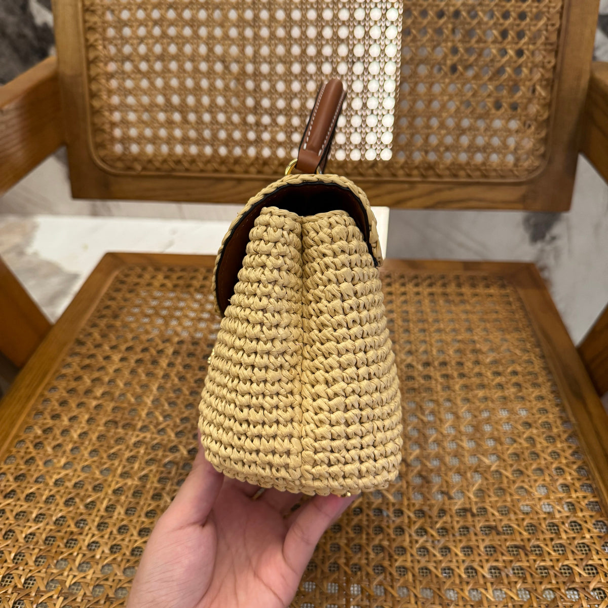 Front view of Celine Teen Nino Bag premium cel teen nino bag