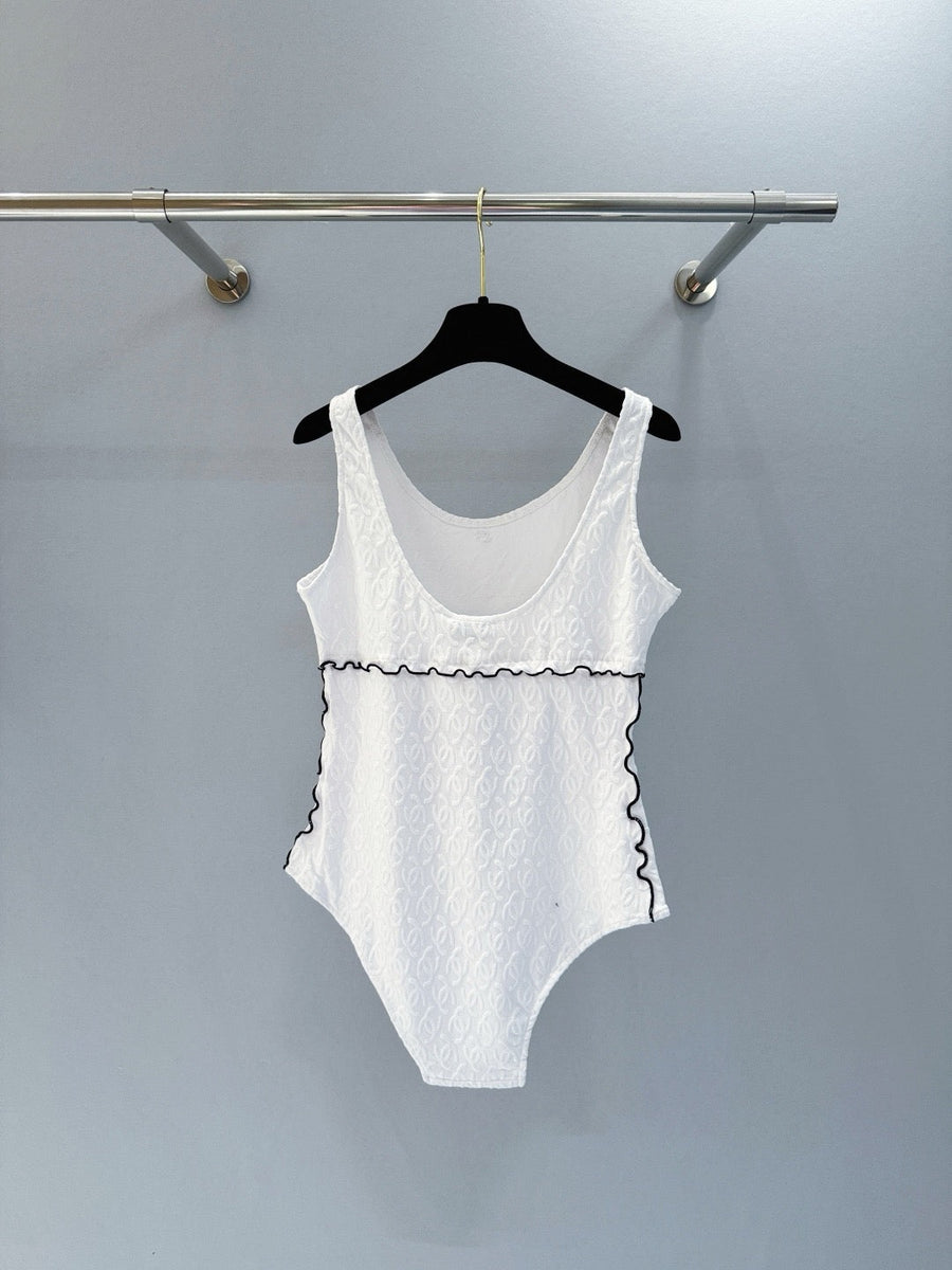 Chanel Bodysuit detail shot – authentic designer craftsmanship