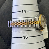 Side view of Rolex unisex watch