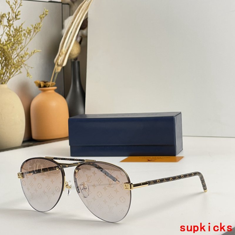 Full view of Louis Vuitton unisex sunglasses