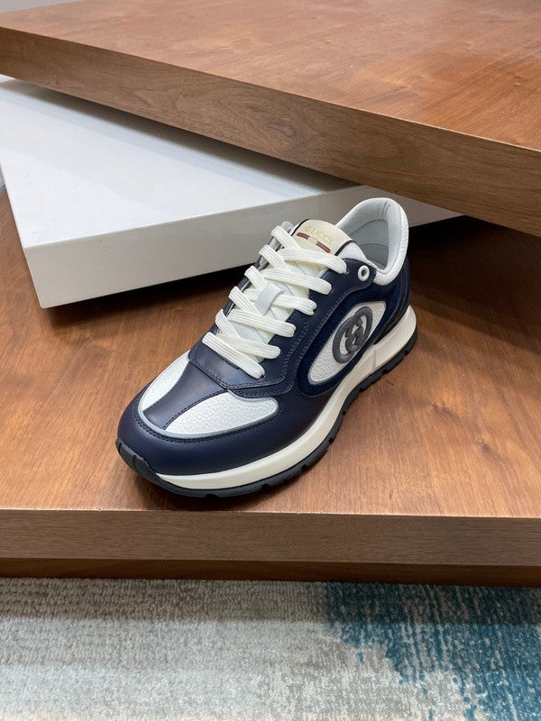 Gucci bold contrast luxury sneakers view 5 streetwear statement look