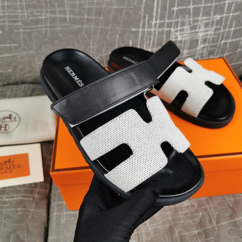 Hermes sandals Style 111 - styled lifestyle view
