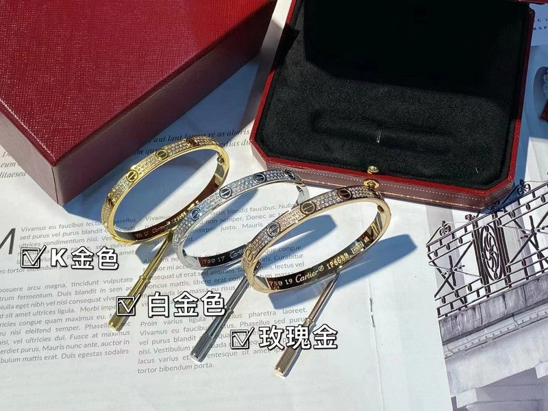 Angled view of Cartier unisex jewelry piece